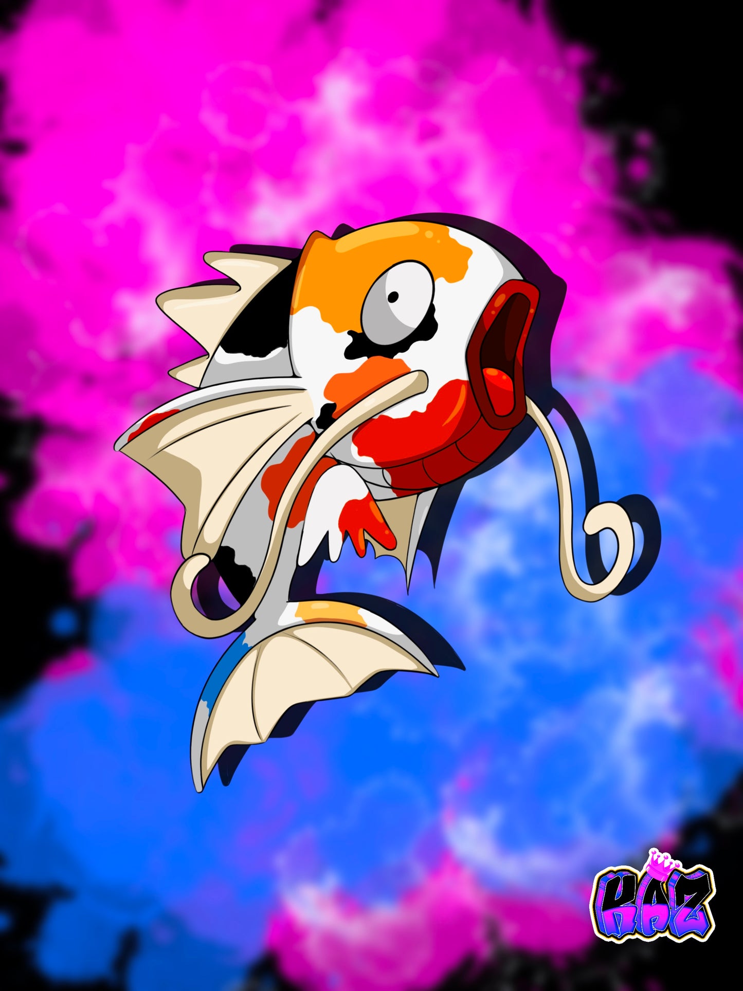 Magikarp Koi Sticker