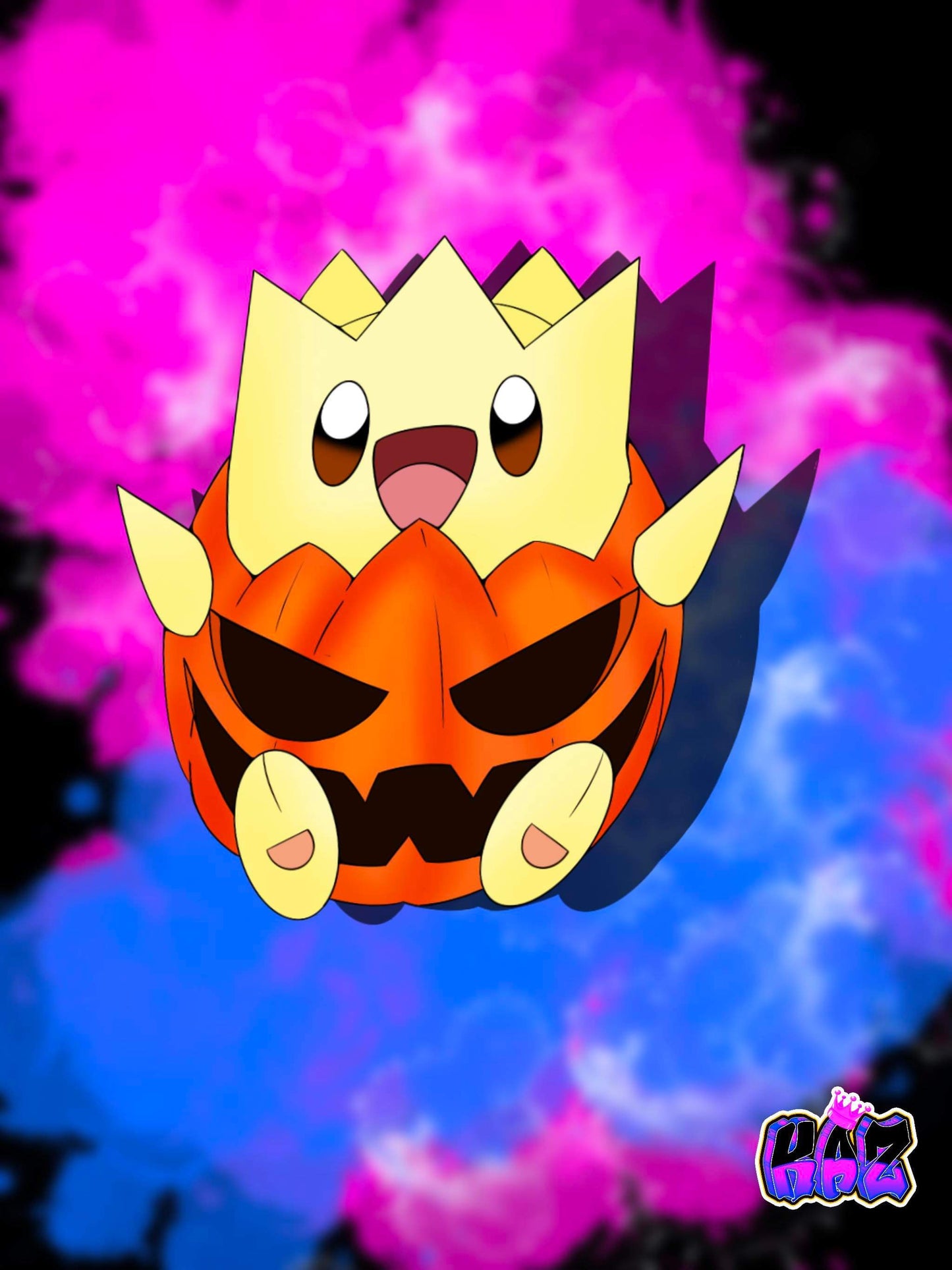 Spooky Togepi Sticker