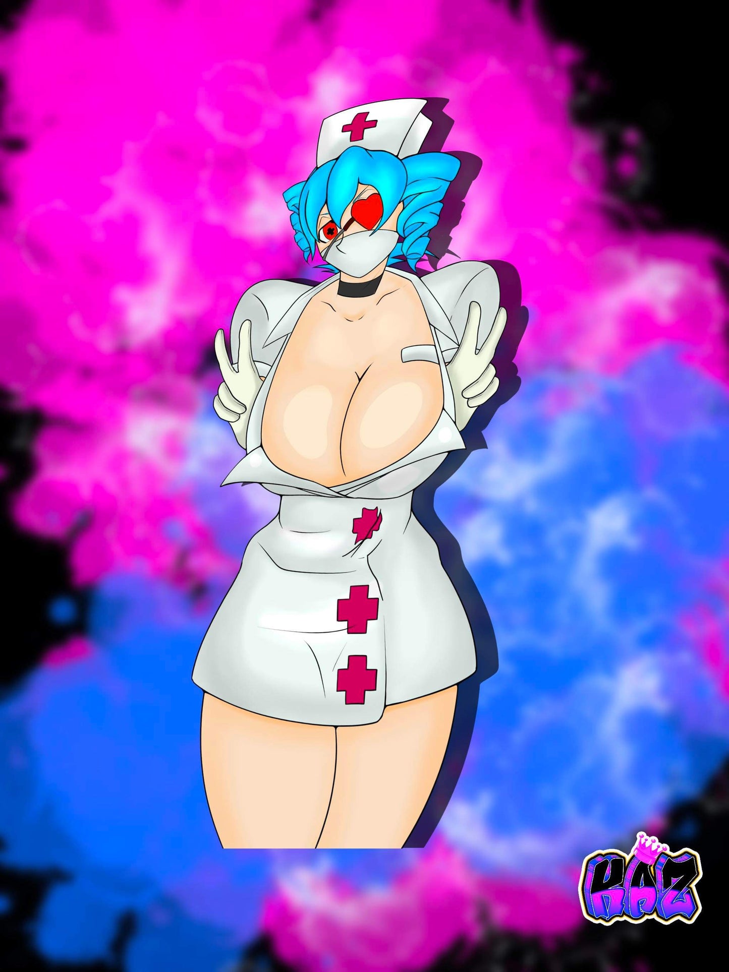 Oriah Cosplaying Sticker