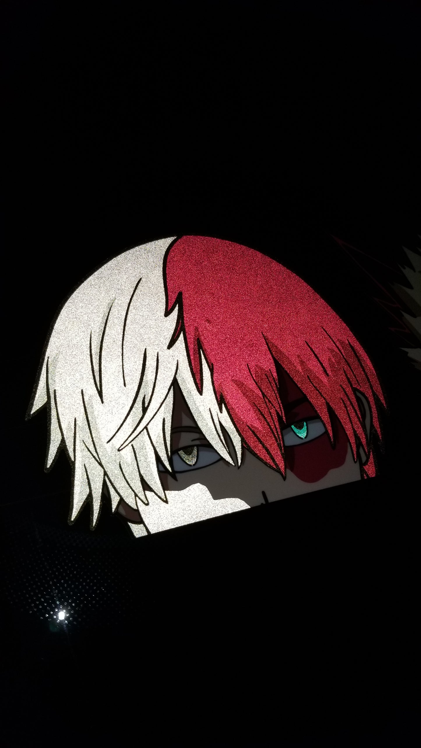 Shoto Todoroki Peeker Sticker