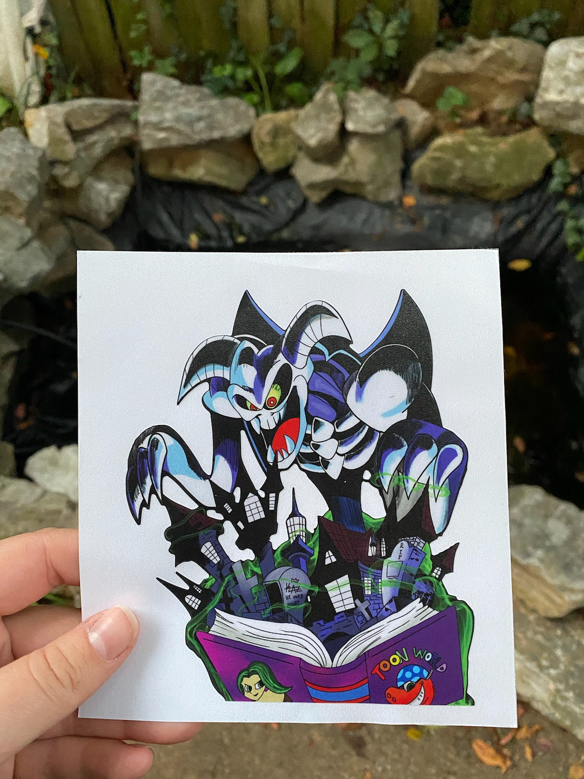 Toon World Sticker