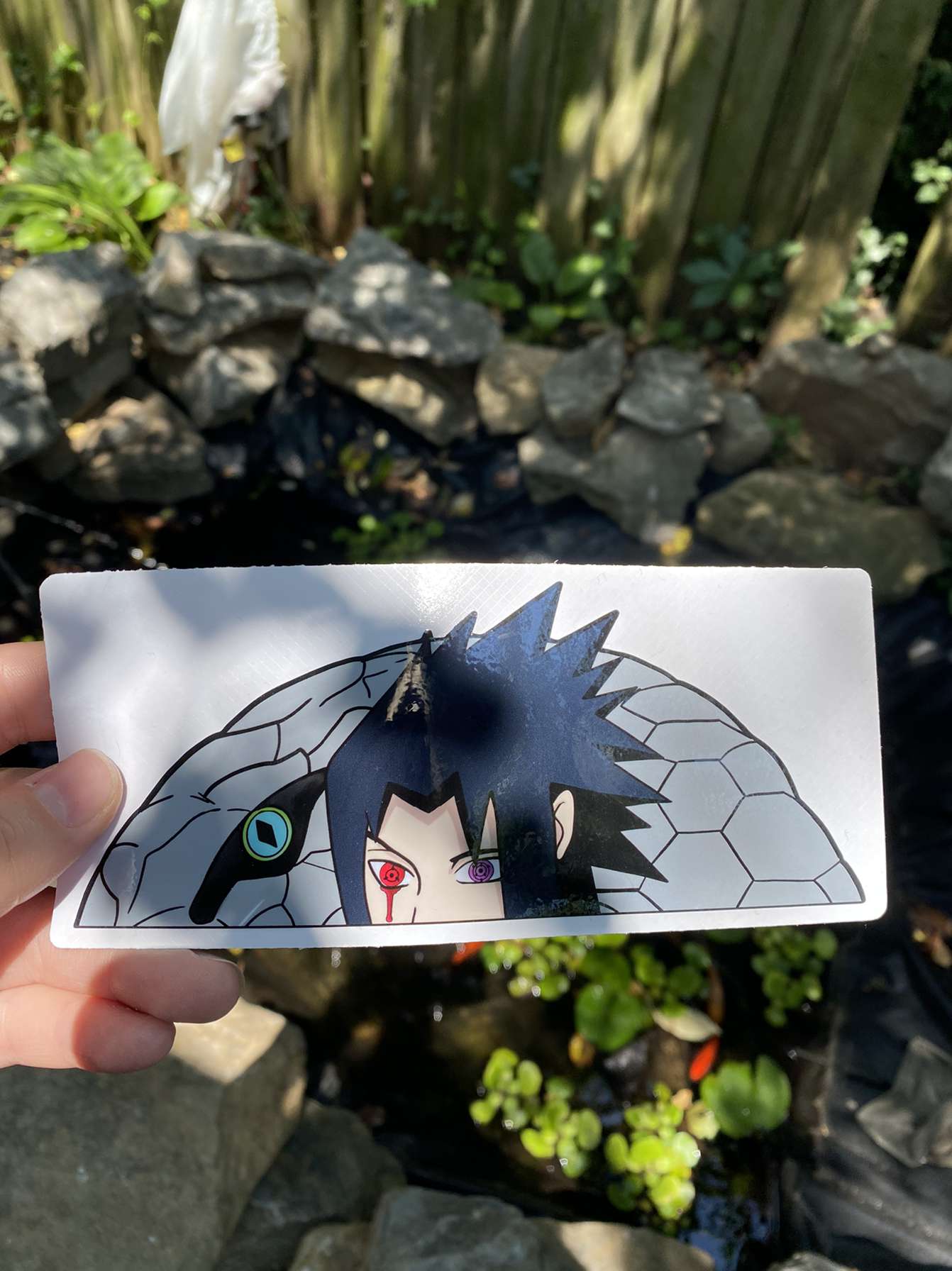 Sasuke Summoning Snake Jutsu