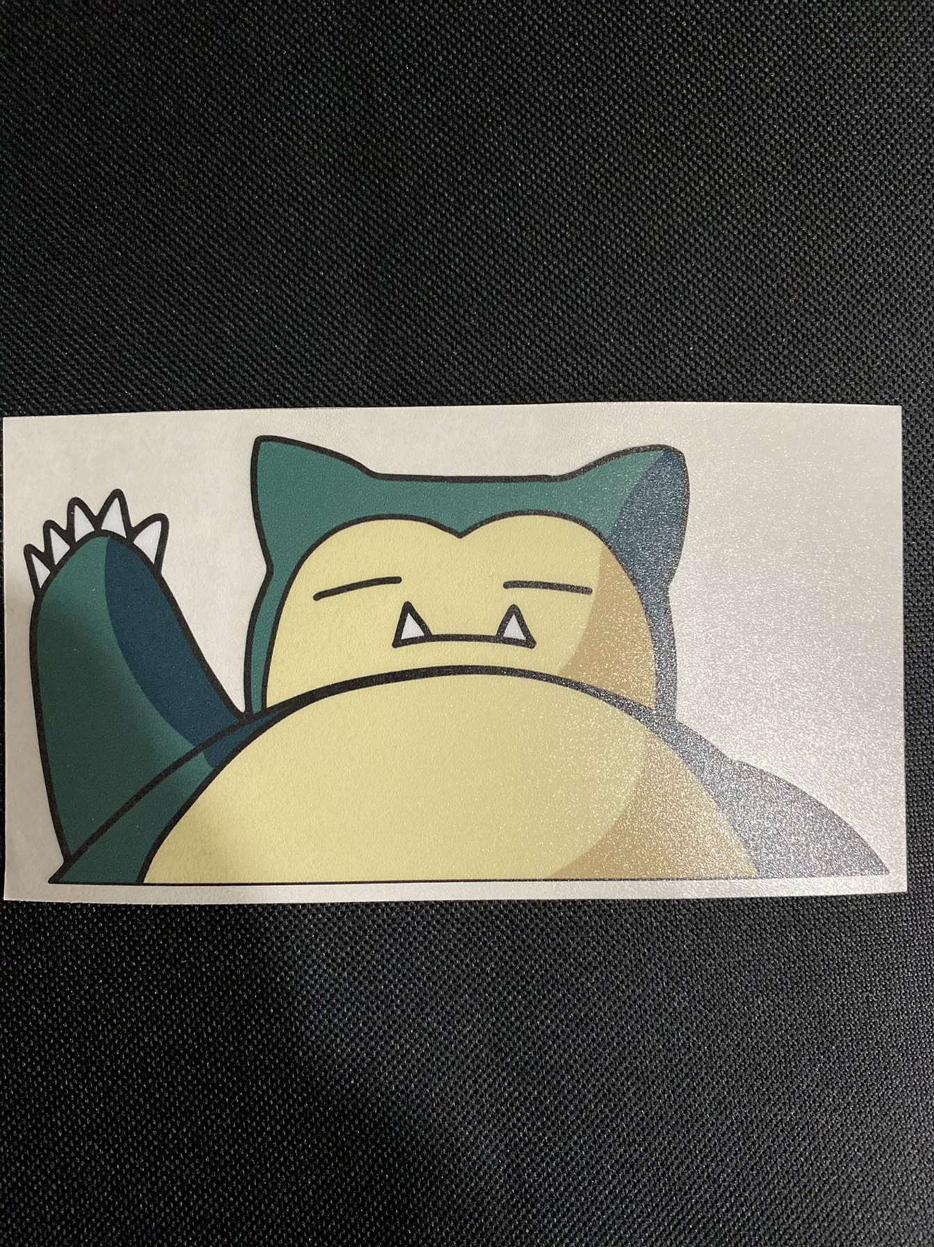 Snorlax Decal Sticker