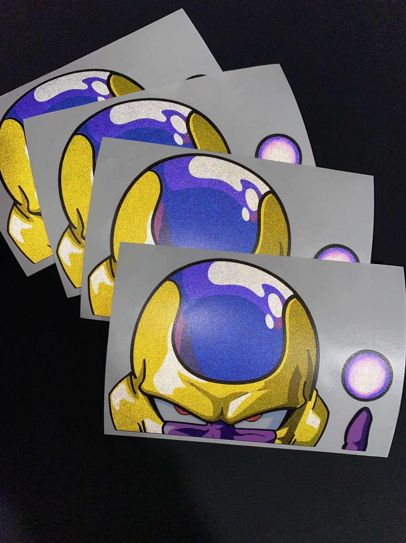 Golden Frieza Decal Sticker