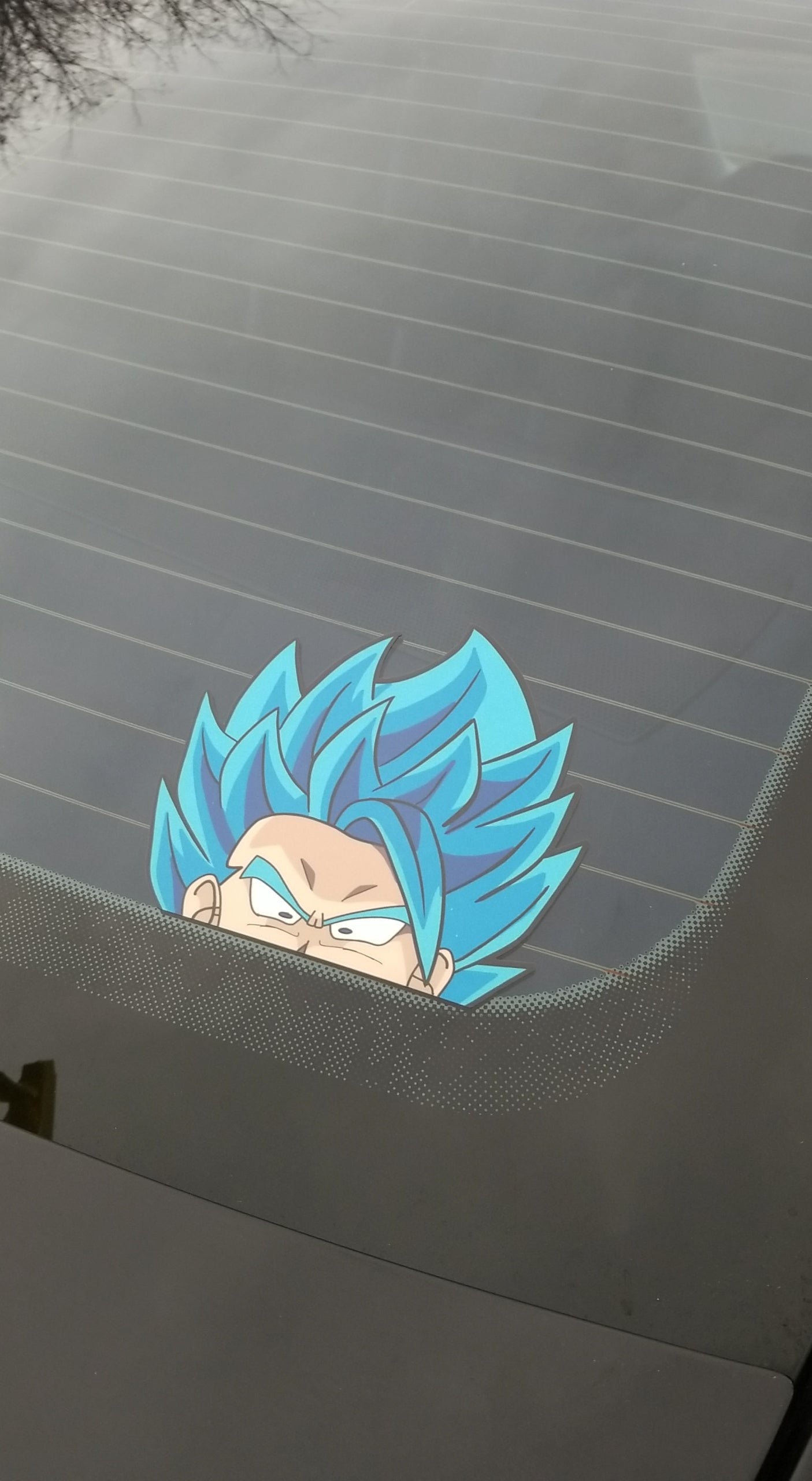 Gogeta Peeker Decal Sticker