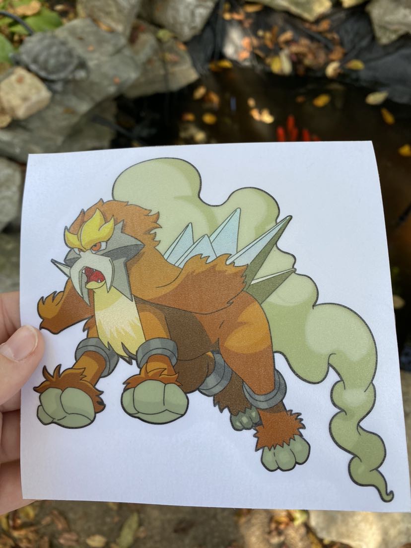 Entei Sticker