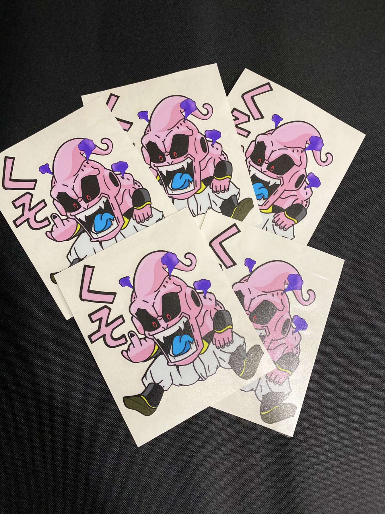 Super Buu "F*ck You" Decal Sticker