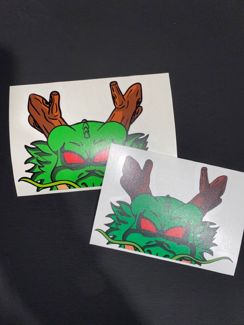 Shenron Peeker Decal Sticker