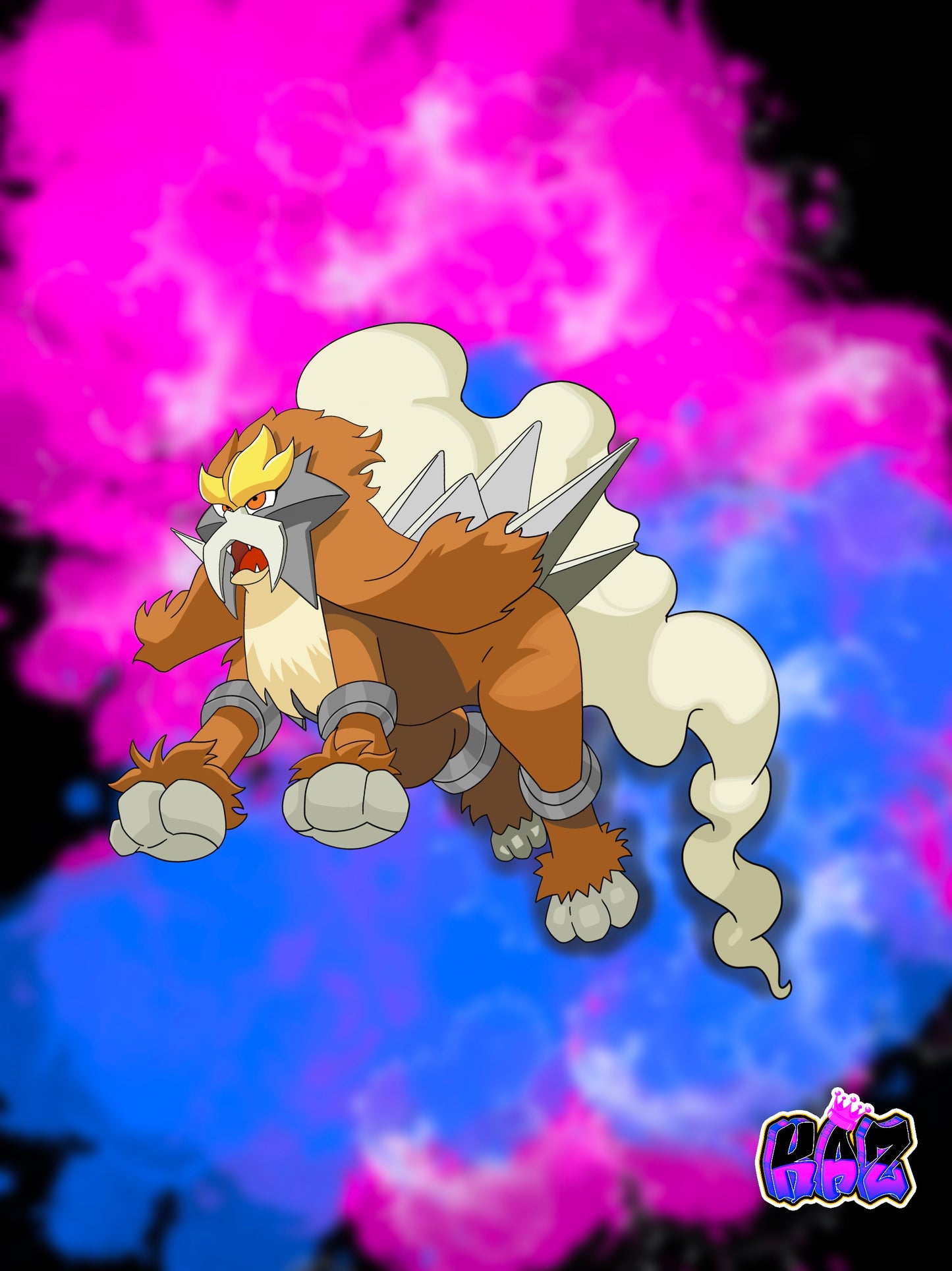 Entei Sticker