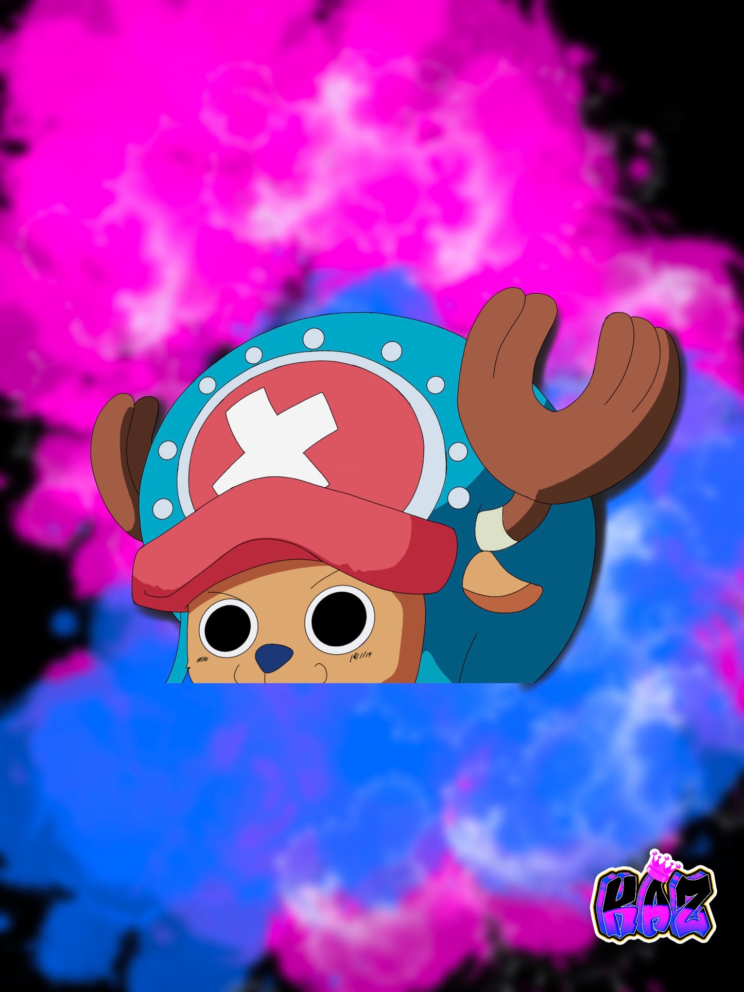 Tony Tony Chopper Peeker Sticker
