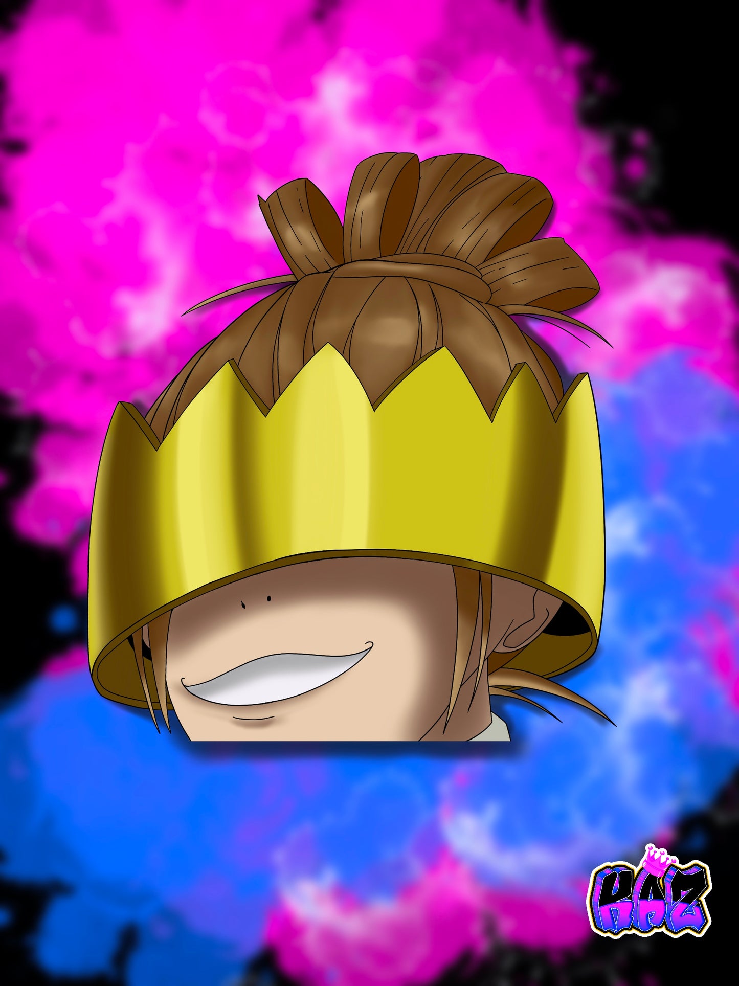 Humea Peeker Sticker