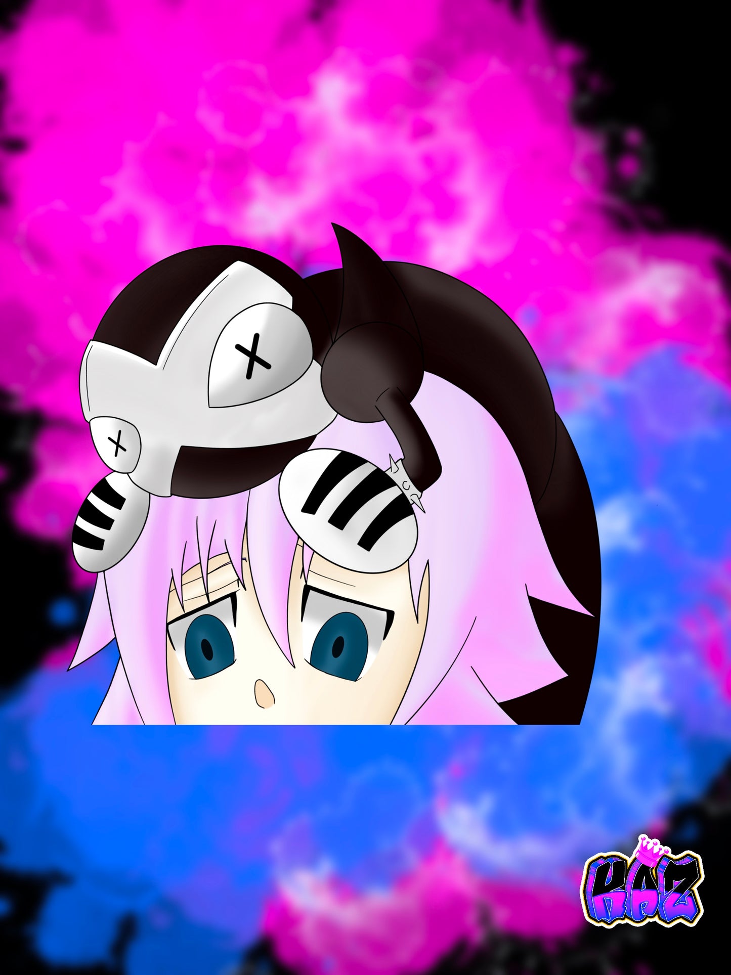 Crona Peeker Sticker