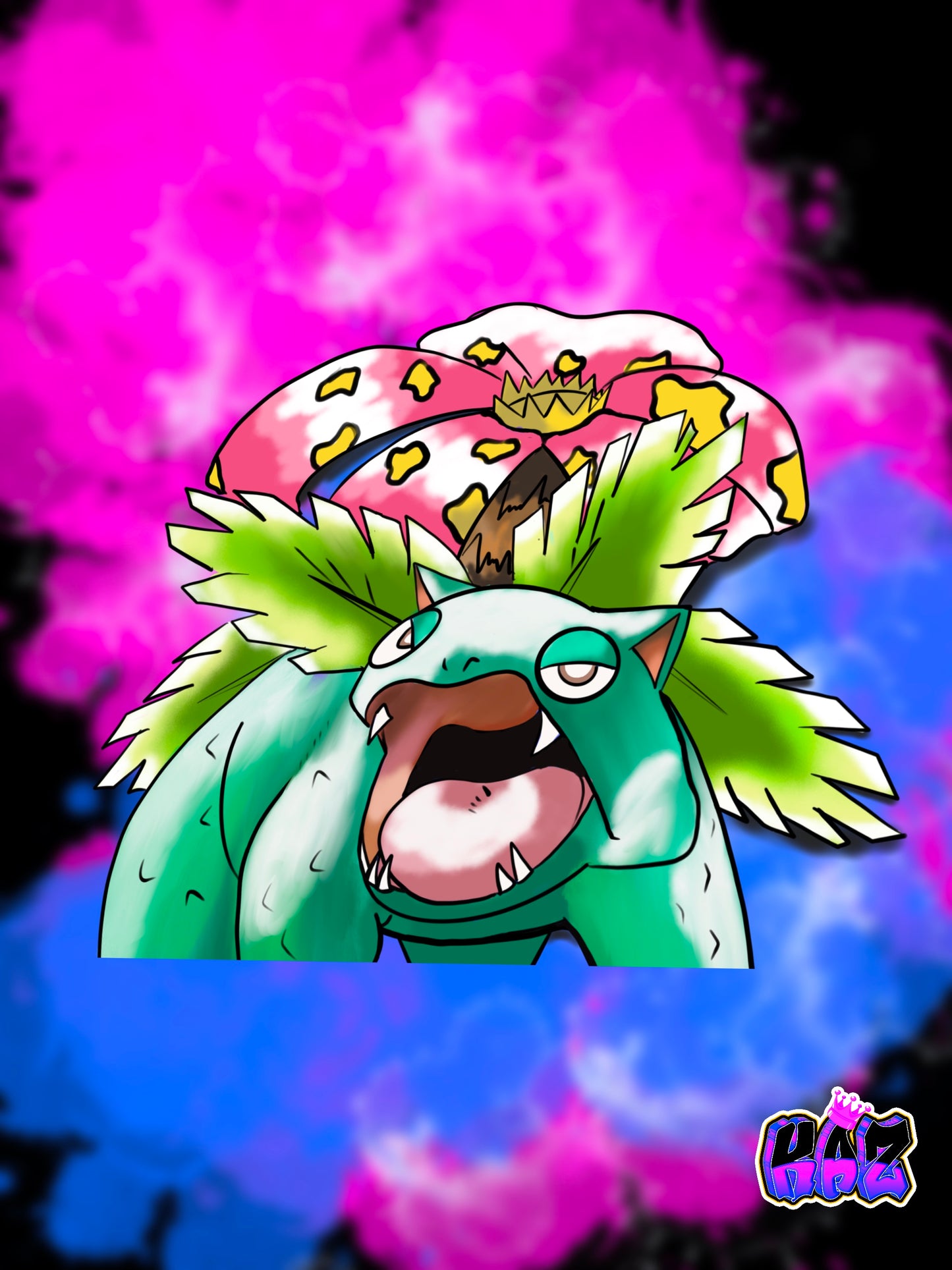 Venasaur Decal Sticker
