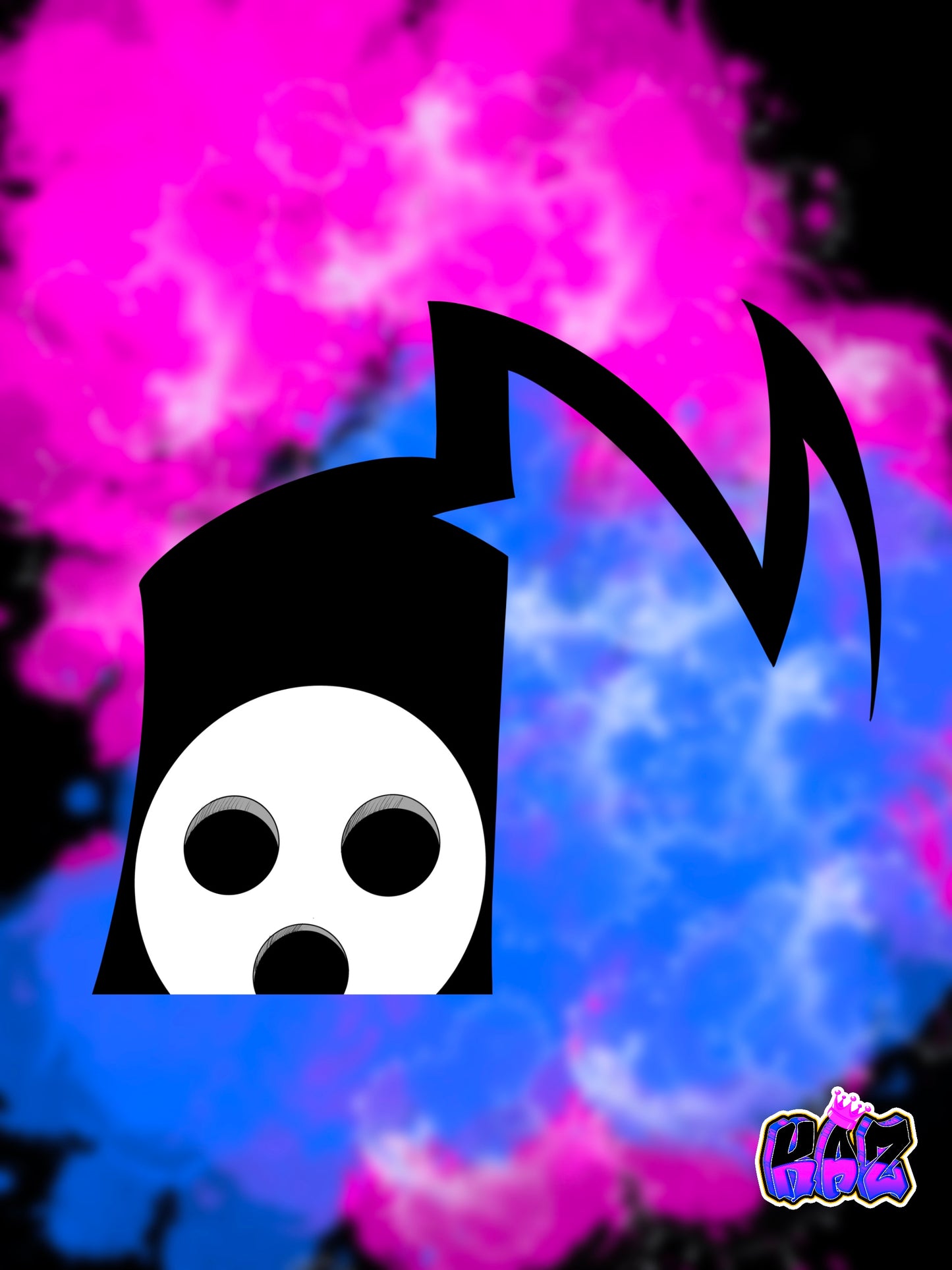 Lord Death Peeker Sticker