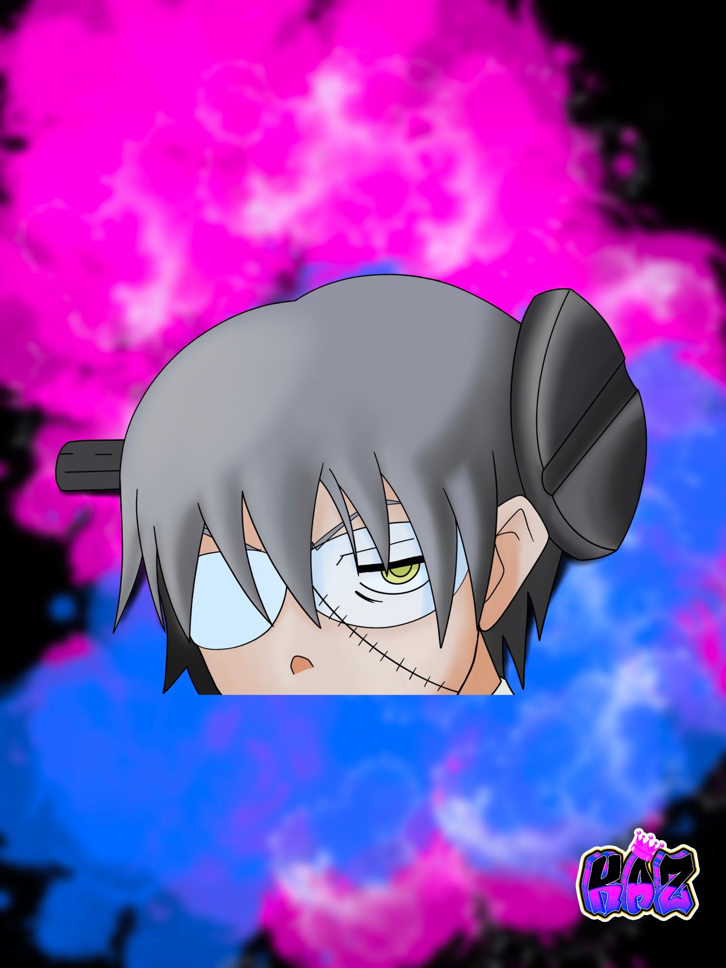 Dr. Stein Peeker Sticker
