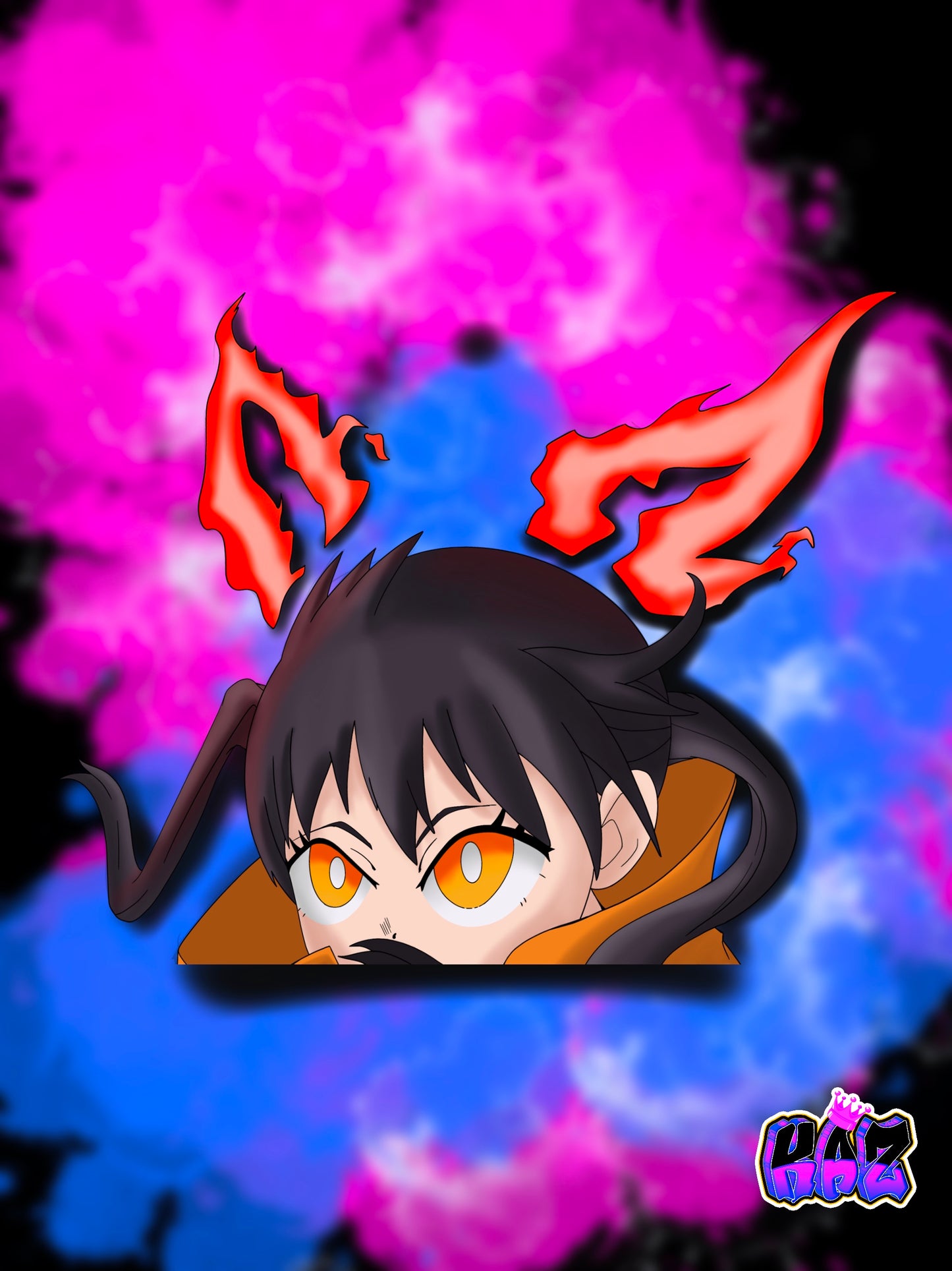 Tamaki Peeker Sticker