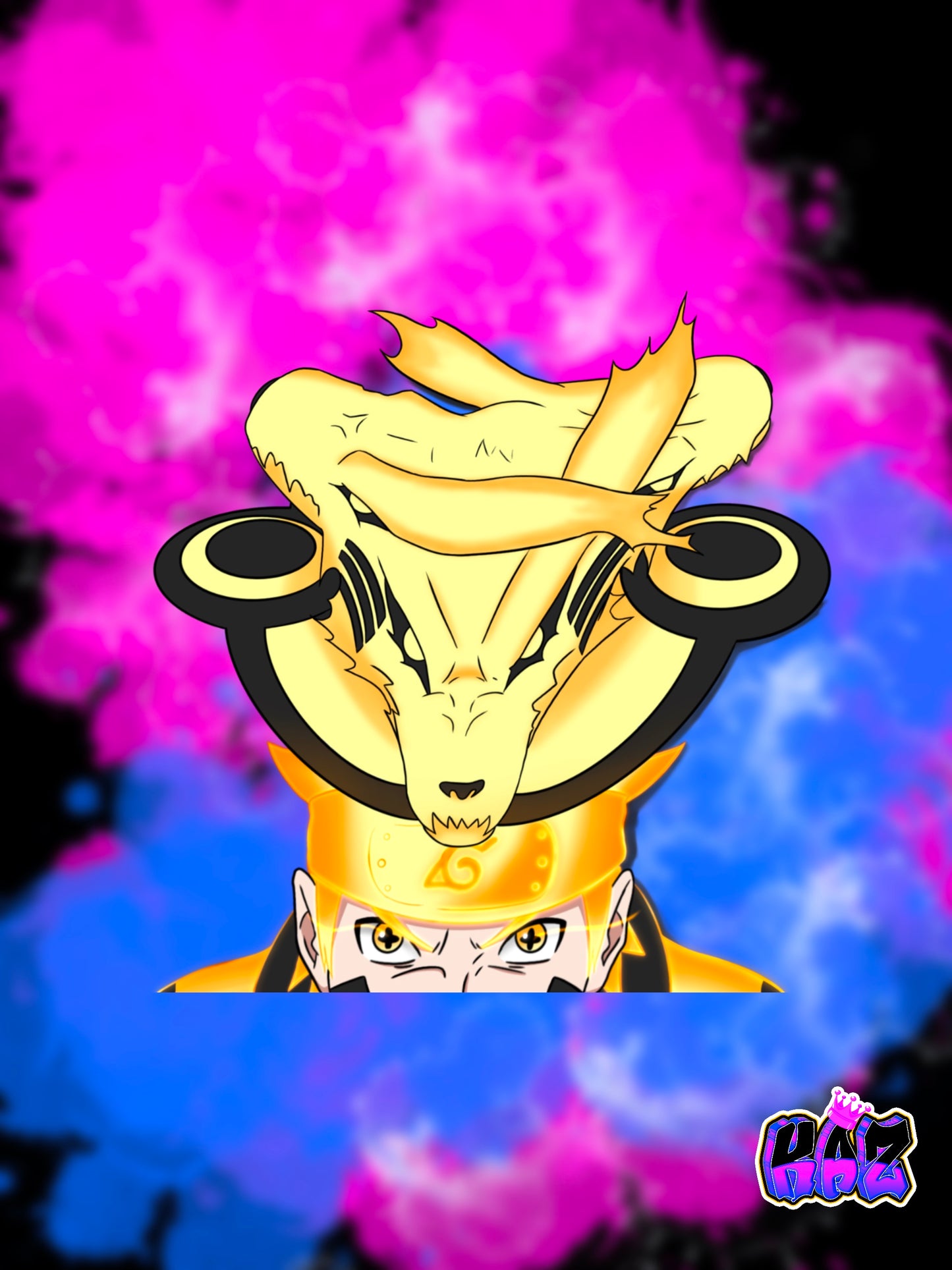 Naruto Kurama Peeker