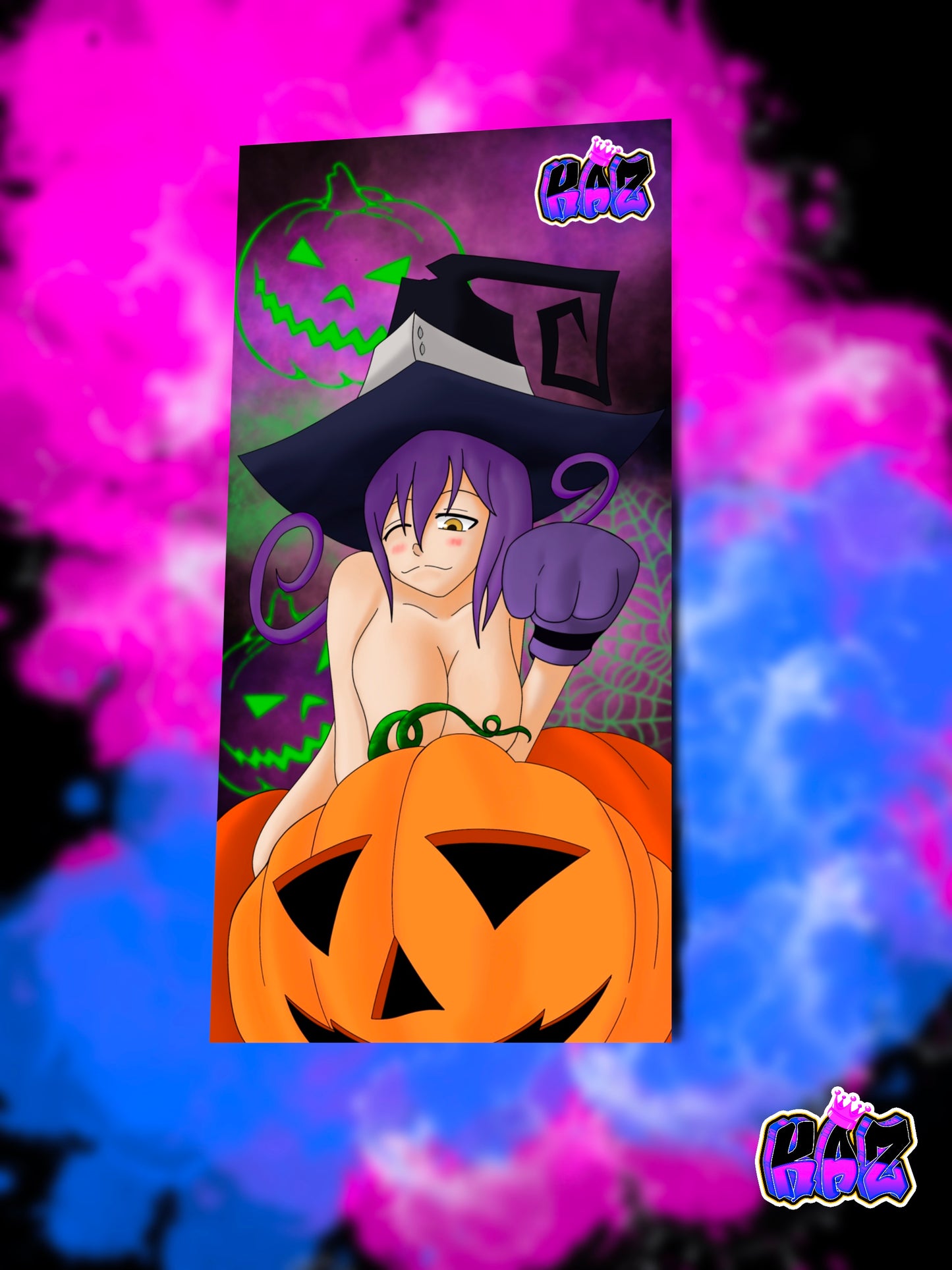 Blair Lewd Peeker Sticker