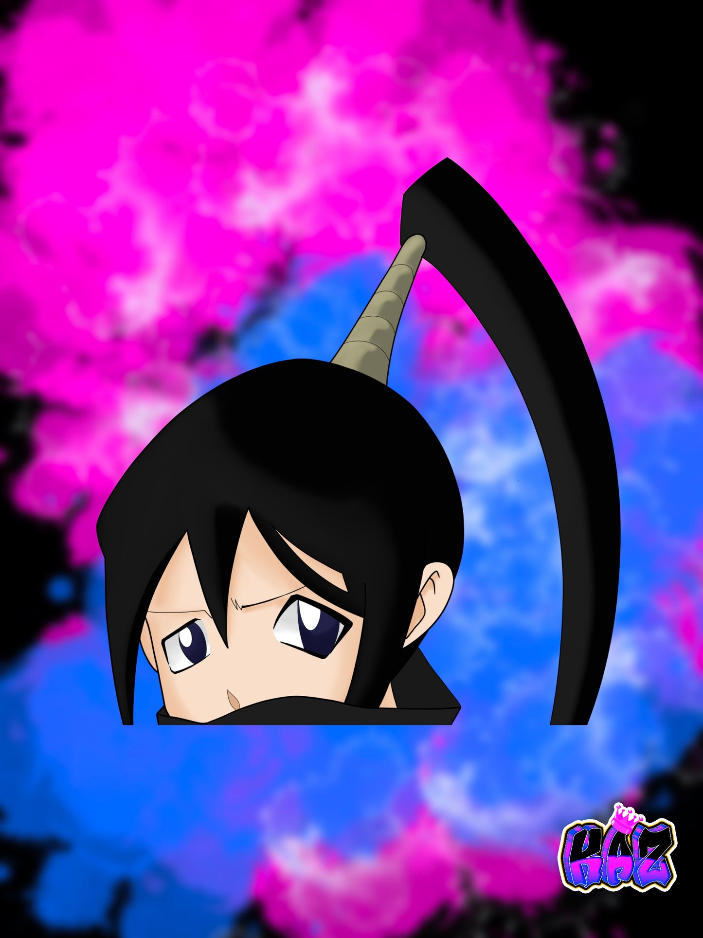 Tsubaki Peeker Sticker