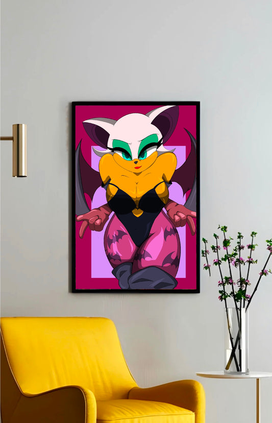Rouge as Morrigan