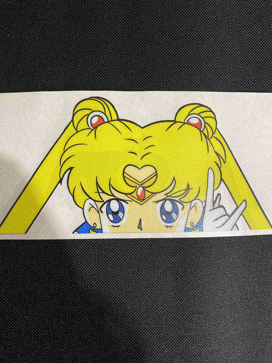 Sailor Moon Peeker Sticker