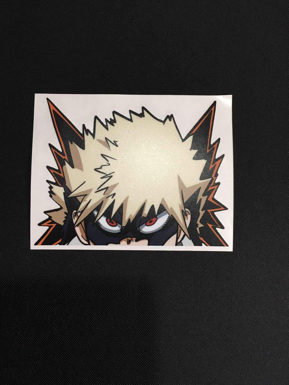 Katsuki Bakugo Peeker Sticker